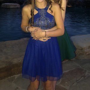 Xtraordinary Royal Homecoming Dress Size 1